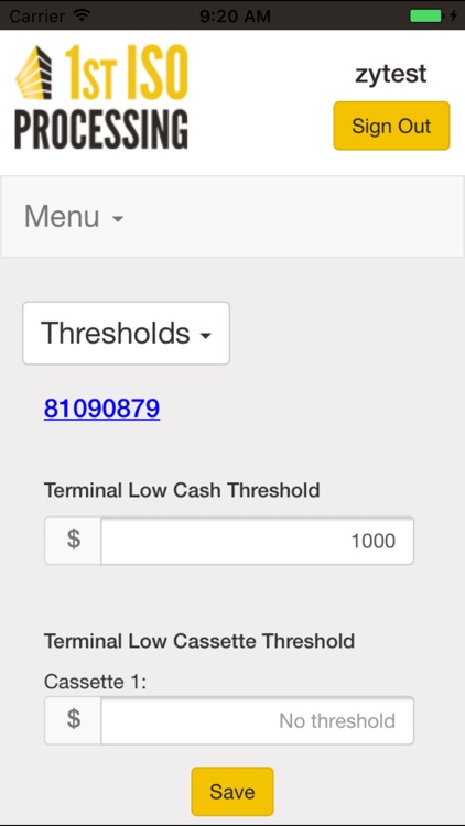 1st ISO ATM Management screenshot-3