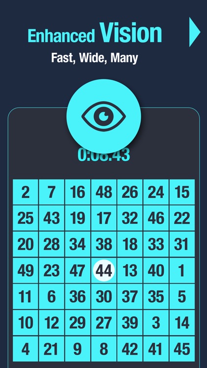 Speed Reading: Schulte Table