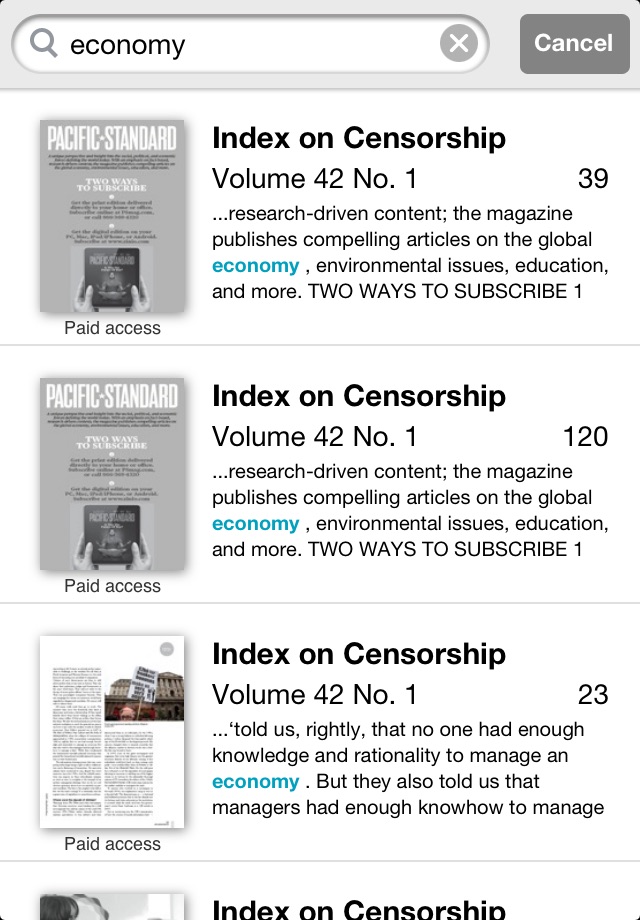 Index on Censorship screenshot 4