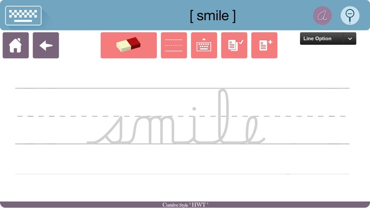 Cursive Writing HWT Style screenshot-4