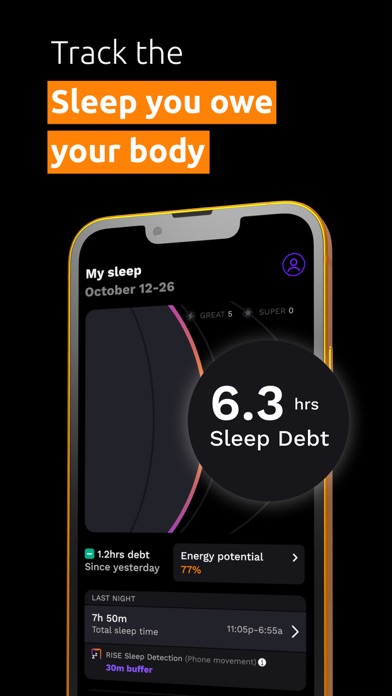 Rise: Energy & Sleep Tracker