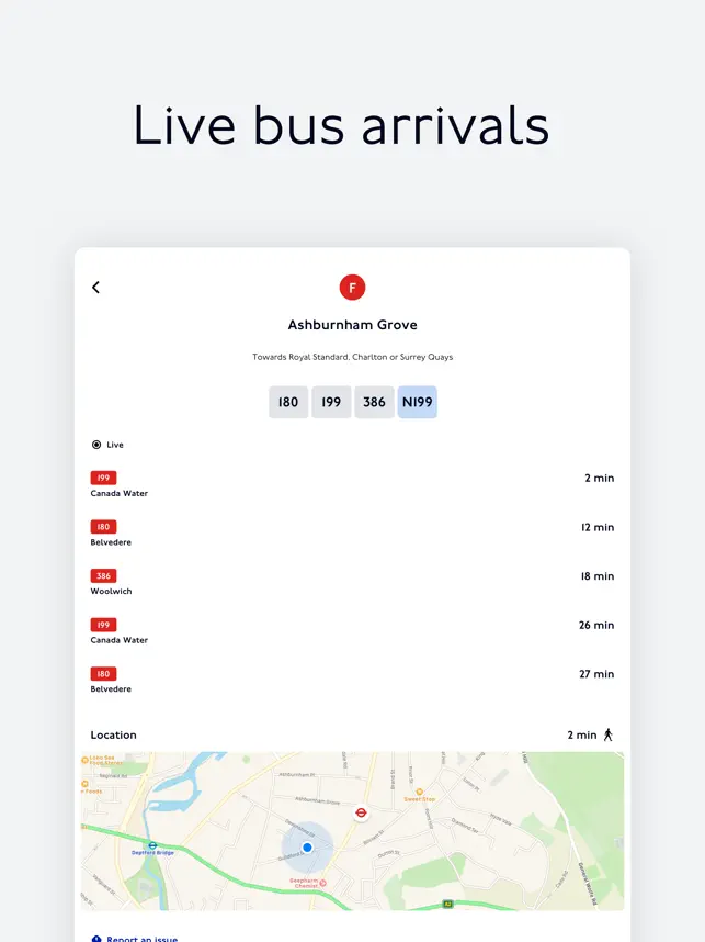 Captura 7 TfL Go: Live Tube, Bus & Rail iphone