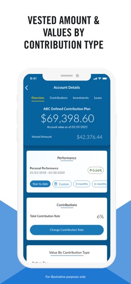 Empower, Prudential Retirement app screenshot