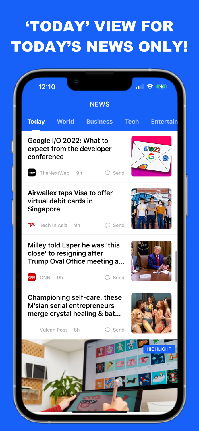 SendStory Read News Fast