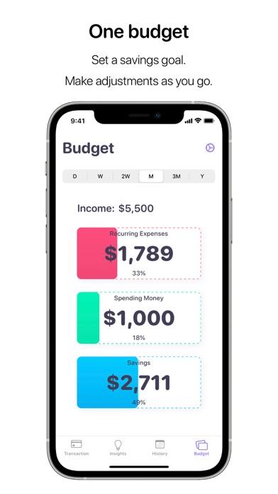 Nudget: Spending Tracker