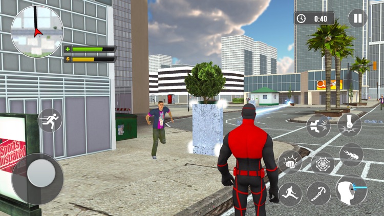 Superhero Rope War Rescue Game screenshot-5