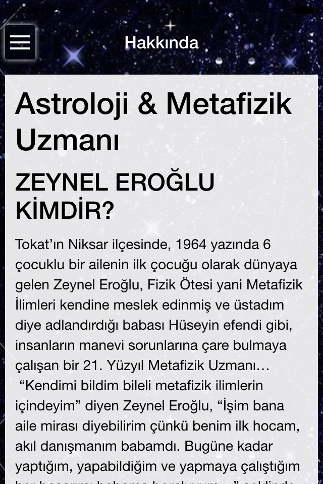 Medyum Astrolog Zeynel Eroglu screenshot 3