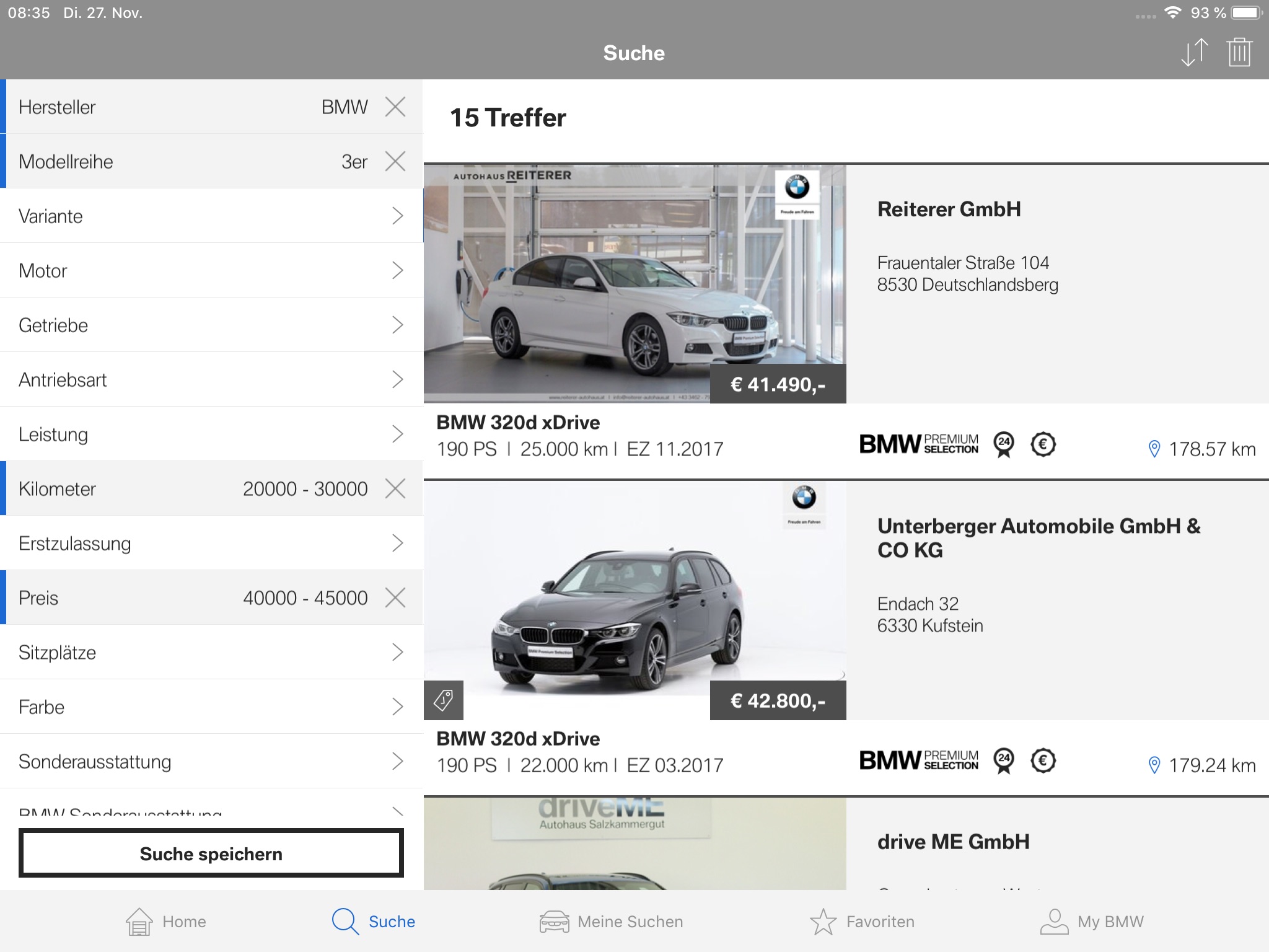BMWBörse.at screenshot 3