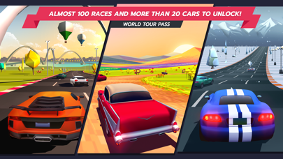 Screenshot from Horizon Chase – Arcade Racing