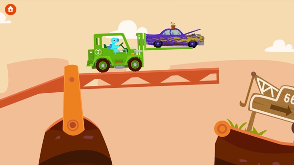 【图】恐龙救援车 – 赛车,卡车和汽车儿童益智应用总动员(截图3)