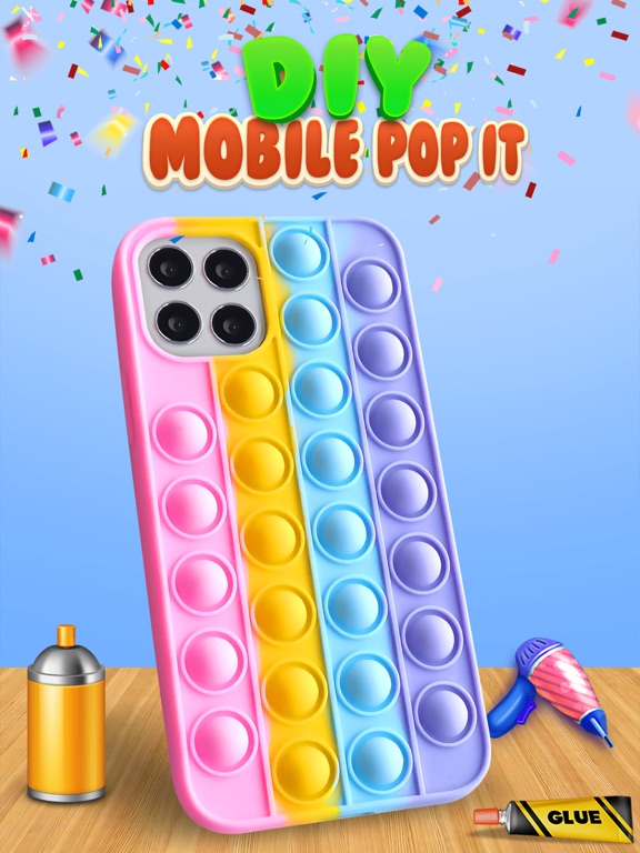 DIY Pop it Mobile Case Fidgetのおすすめ画像3