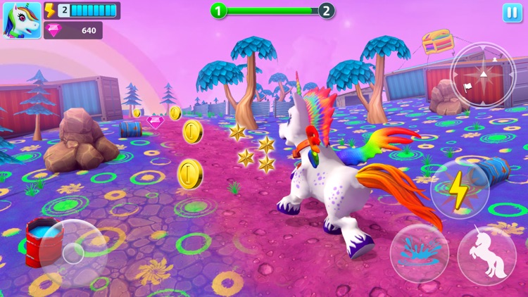 Baby Unicorn: Simulator Games screenshot-4