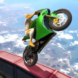 Superhero Moto Stunts Racing 图标