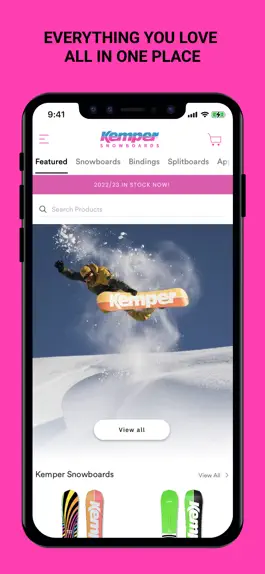 Game screenshot Kemper Snowboards apk