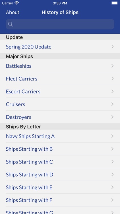 U.S Navy Ships: A History screenshot-0
