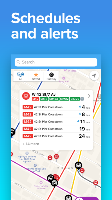 NYC Transit: MTA Subway & Bus Screenshot