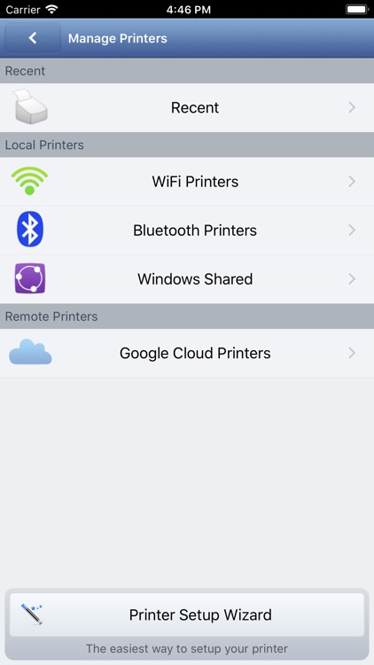 Printer 2 Go — Mobile Printing