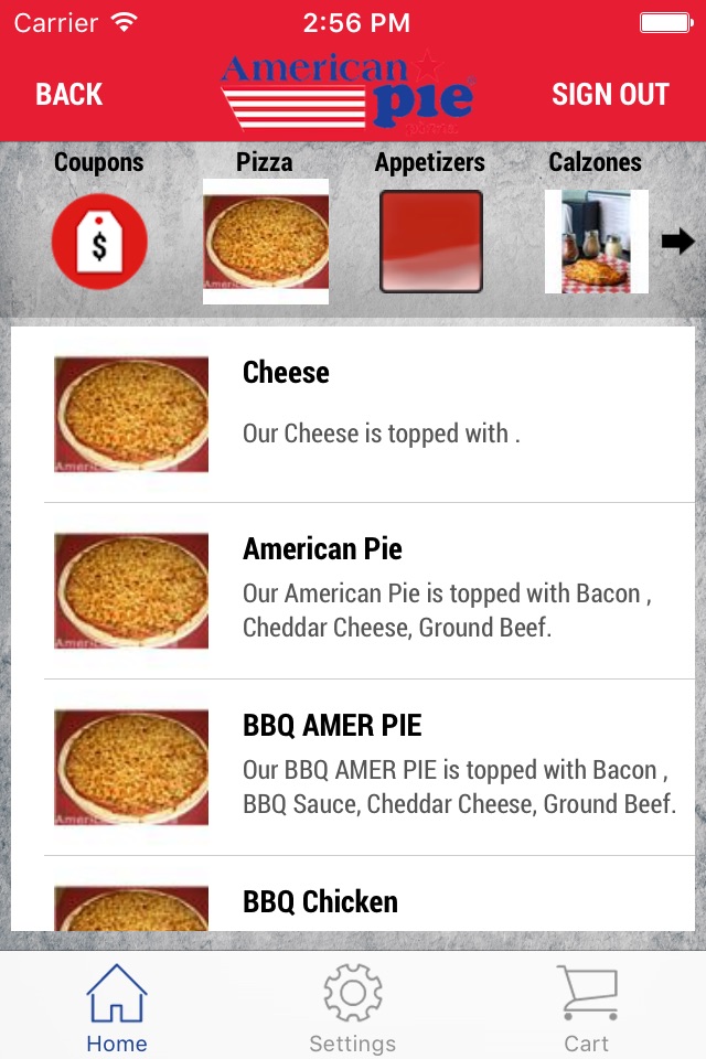 American Pie Pizza App screenshot 3