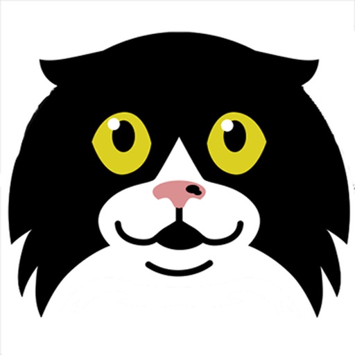 eatdrinkcat Kitty Stickers