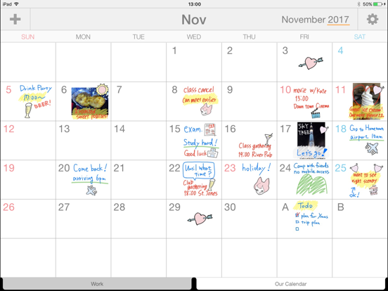 Screenshot #4 pour Palu - Handwriting Calendar -