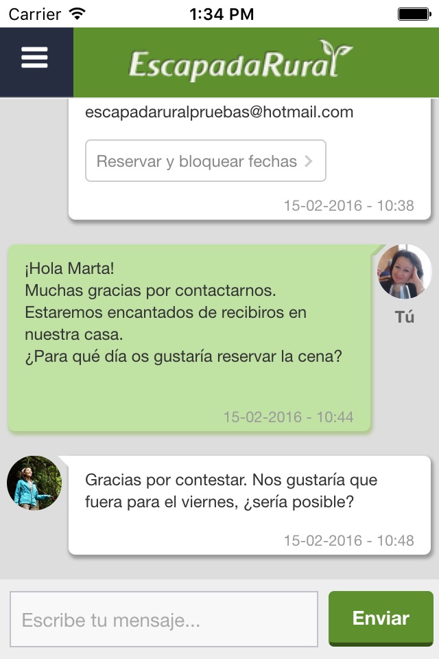 EscapadaRural Propietarios screenshot 2