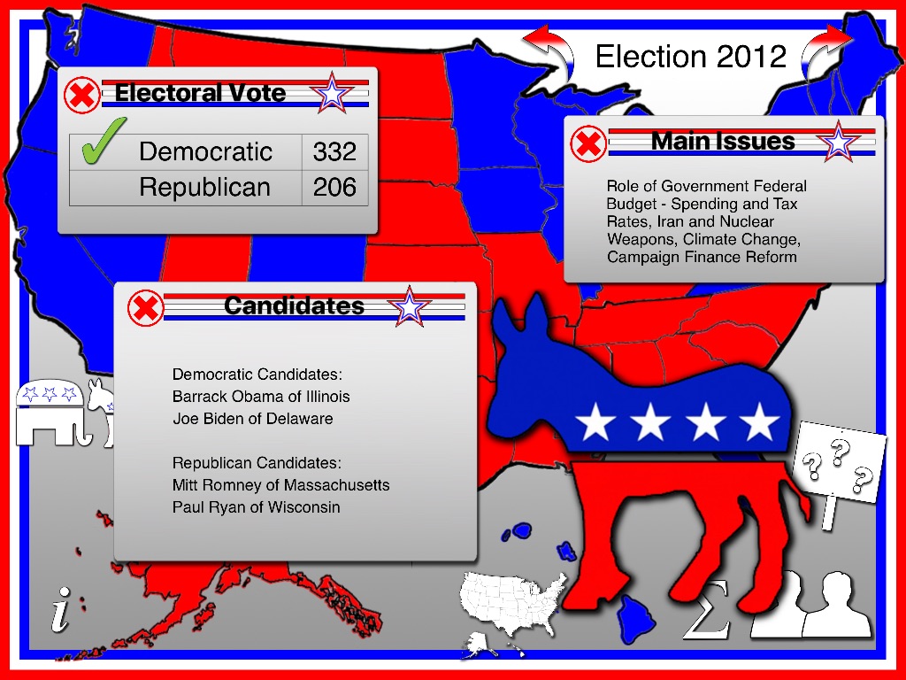Election 2016 Electoral Votes screenshot 3