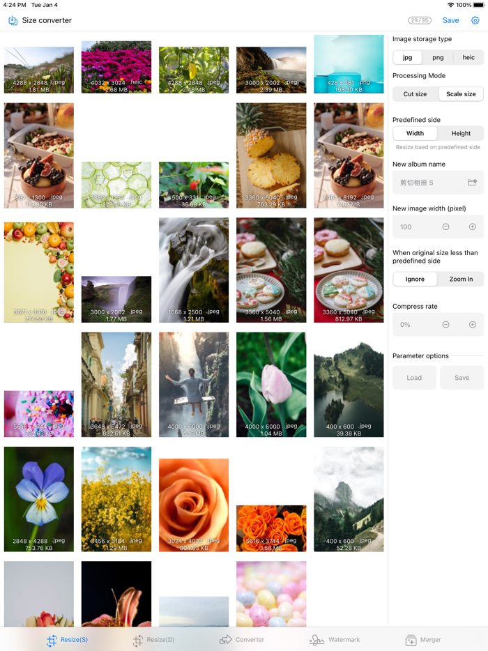 Photo Resize Edit and Compress