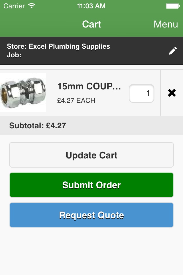 EXCEL Plumbing Supplies screenshot 4