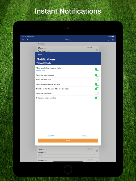 Scores App: For NFL Football screenshot 4