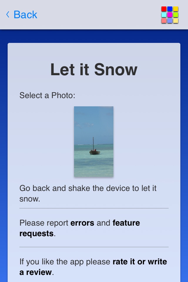 Let it Snow - App screenshot 3
