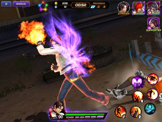 The King of Fighters ALLSTAR на iPad