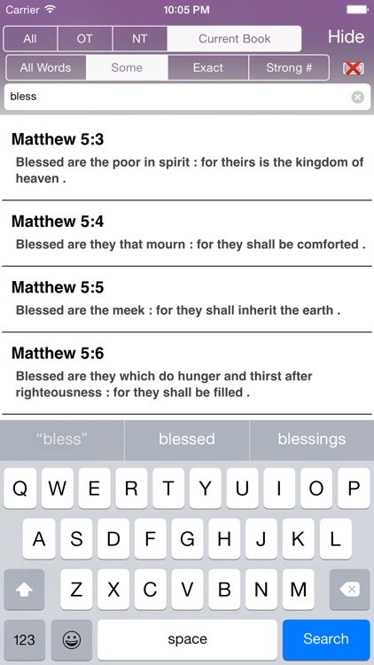 Touch Bible: KJV+ Concordance