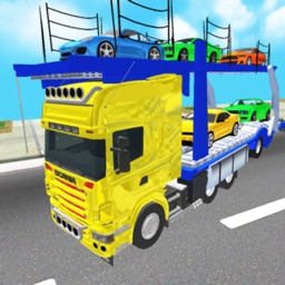 Truck Car Transporter Sim 3D