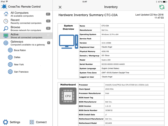Screenshot #6 pour CrossTec Remote Control