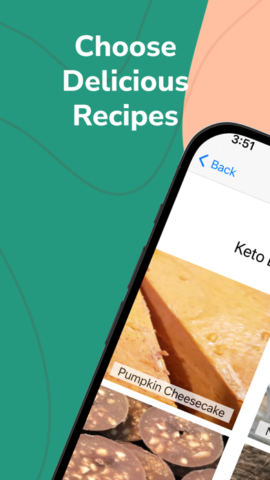 Keto Diet Tracker App: Recipes screenshot 2