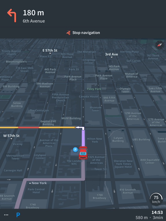 Sat Nav Maps, GPS & Traffic screenshot 2