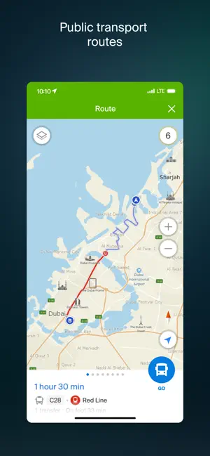 Screenshot 6 2GIS: Offline Map & Navigation iphone