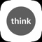 Think today is an app that will offer up something for you to think about each day