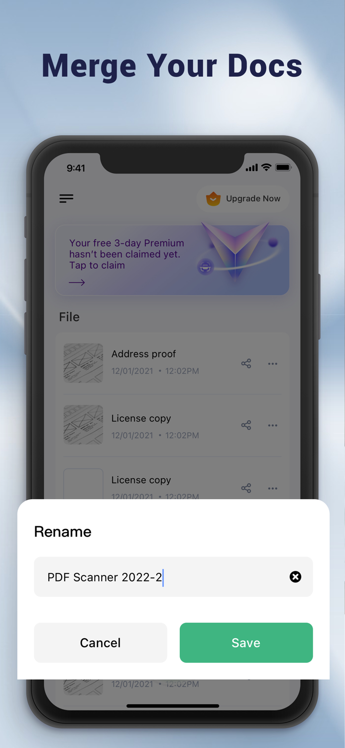 Scanner App Cam Scan PDF Docs
