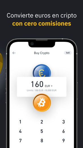 Binance: Compra Bitcoin captura de pantalla 3