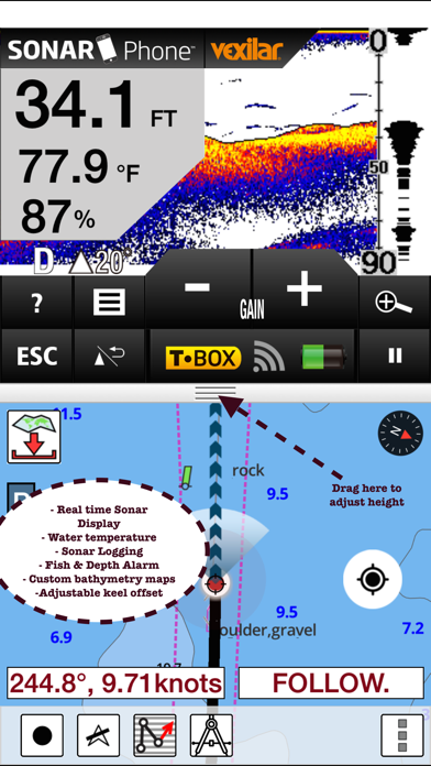 i-Boating: Marine Charts & Gps Screenshot