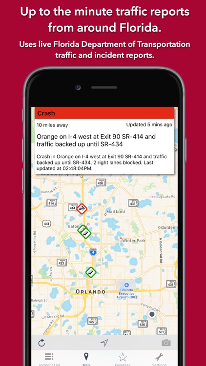 Florida Roads Traffic screenshot-0