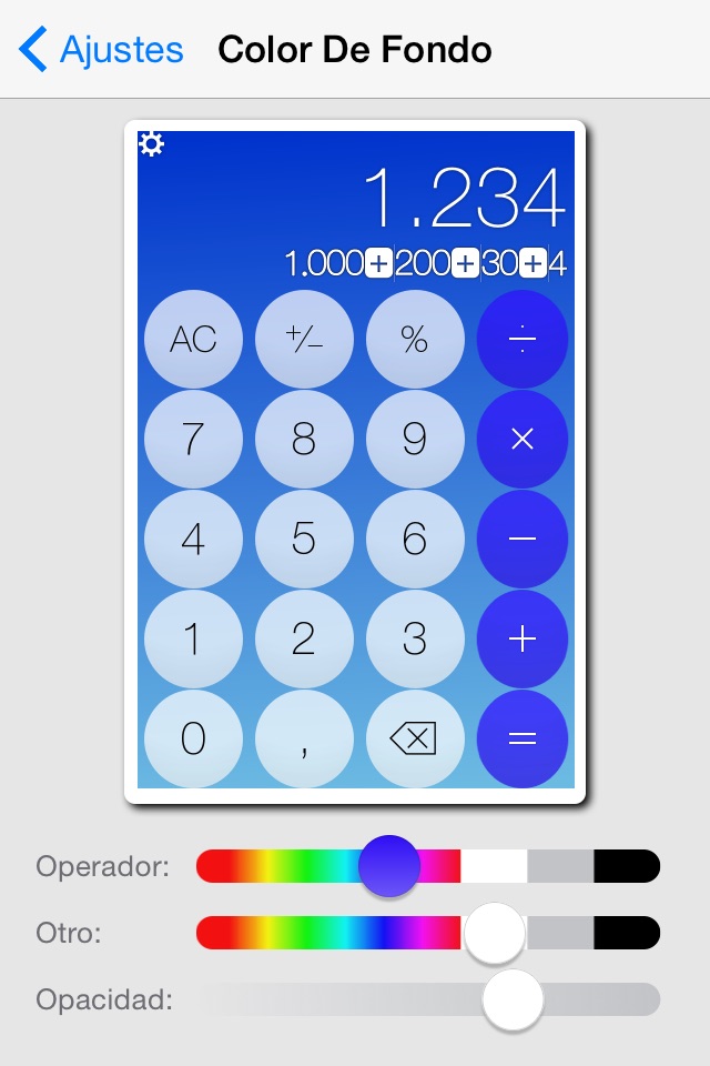 Customize Calculator screenshot 3