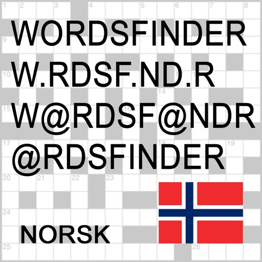 NO Words Finder PRO/Norwegian Icon