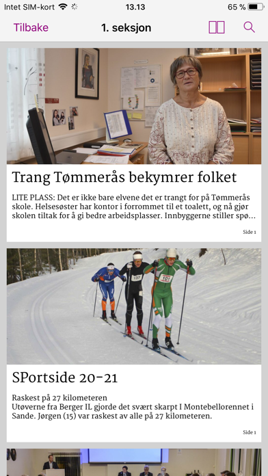 Svelviksposten eAvis screenshot 4