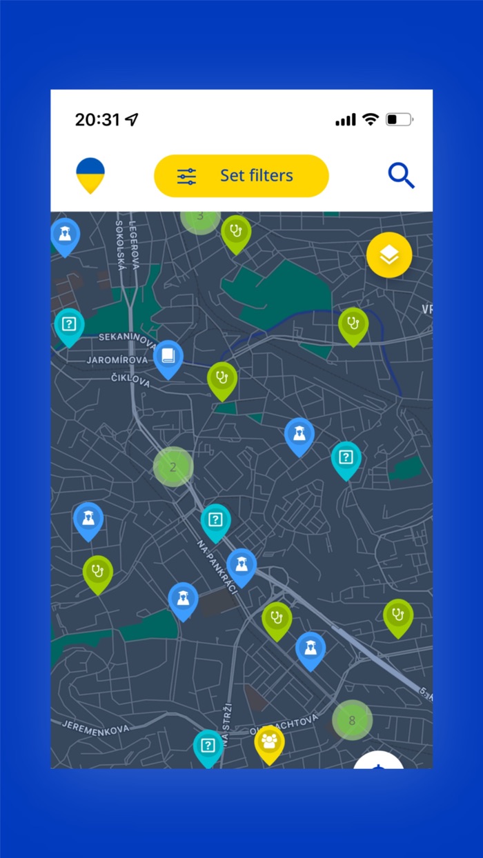 Umapa Ukrainian Community Map