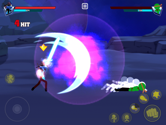 Stickman Battle Fight Hero War screenshot 2