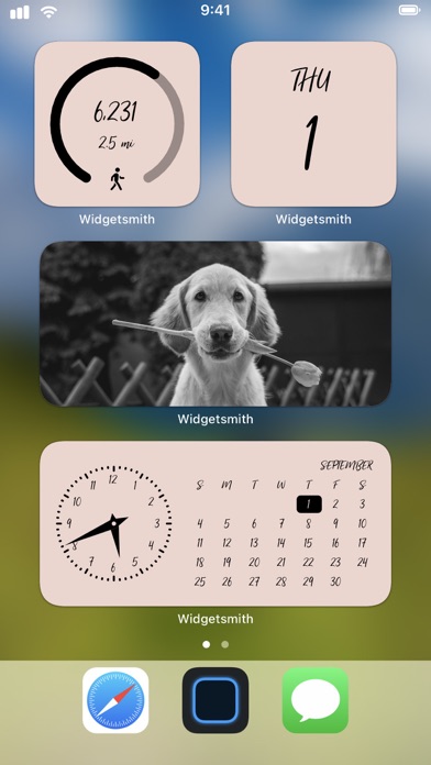 Widgetsmith Screenshot on iOS