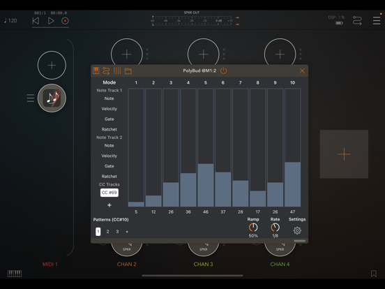 PolyBud Polyrhythmic Sequencer screenshot 4