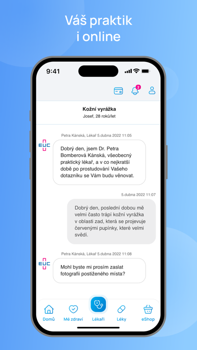 mojeEUC: klinika i léky online screenshot 4